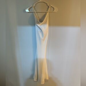 Show Me Your Mumu Verona Satin Cowl Dress